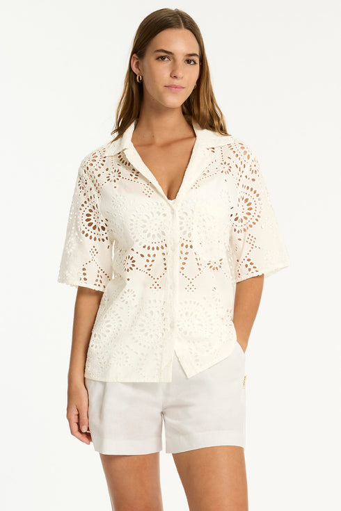 Sea Level Ibiza Bowling Shirt